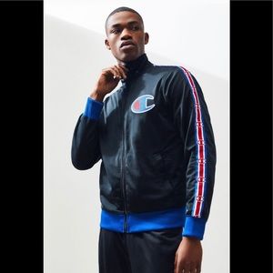 champion side tape track jacket